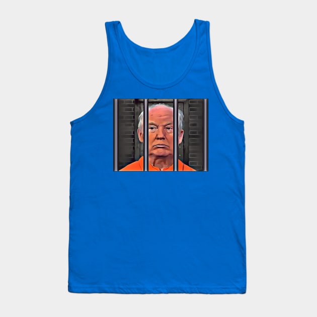 Trump Locked Up 2024 Tank Top by BestOfBad